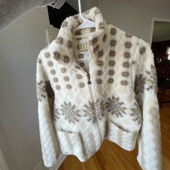 Duffel Outdoor fleece jacket in a size small - Picture 3 of 13